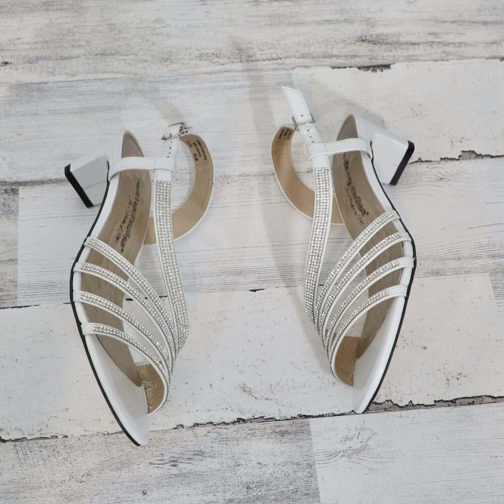 Walking Cradles Lettie White Cashmere 8.5 New without Box - Picture 5 of 10